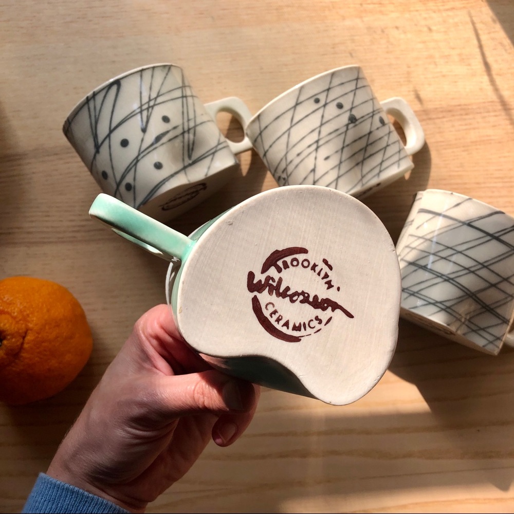 Wilcoxson Brooklyn Ceramics Anthropologie Mugs - Picture 2 of 7